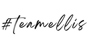 neon wedding signs - #teamellis handwritten signature 