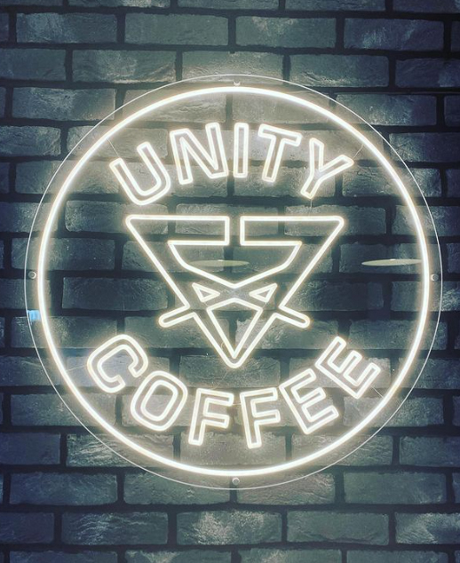 custom neon sign for coffee shop 